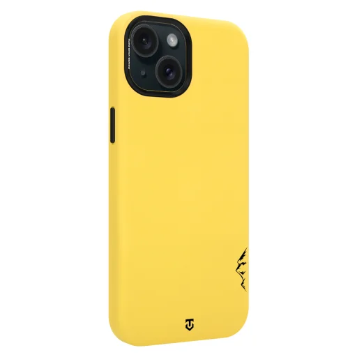 Banánovo žlté silikónové puzdro Tactical MagForce Velvet Smoothie 2.0 pre Apple iPhone 15 - 3