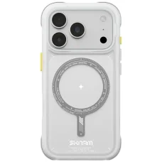 Biele puzdro Skinarma Avion MagSafe pre iPhone 18 Pro / iPhone 17 Pro