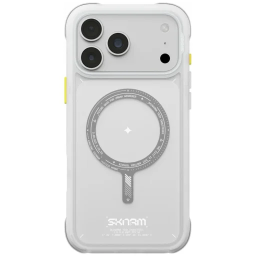 iPhone 18 Pro Max / 17 Pro Max SKINARMA Avion MagSafe puzdro, biele - 1