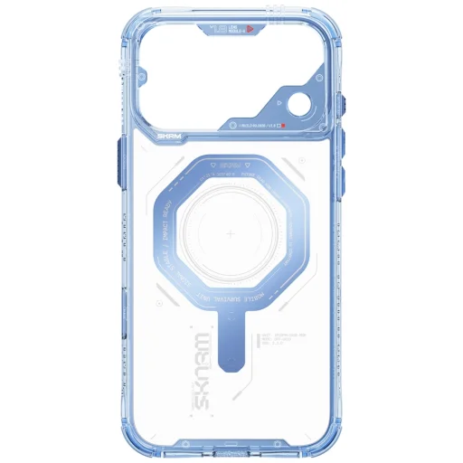 iPhone 18 Pro Max / 17 Pro Max modrý SKINARMA Magma MagSafe pevný kryt - 4