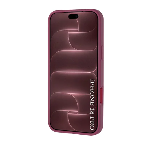 iPhone 18 Pro / iPhone 17 Pro Techsuit MagSafe Pro puzdro – tmavá čerešňa - 2