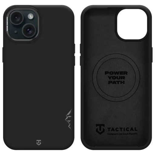 Apple iPhone 15 asfaltovo sivé Tactical MagForce Velvet Smoothie 2.0 puzdro - 5