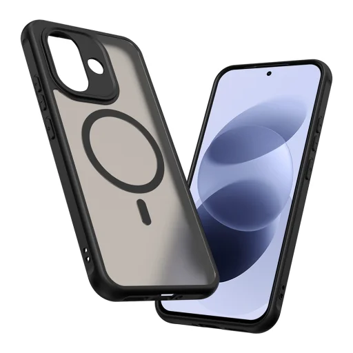 Xiaomi Redmi Note 17 4G / Redmi Note 17 5G Techsuit HaloFrost II MagSafe puzdro – čierne - 3