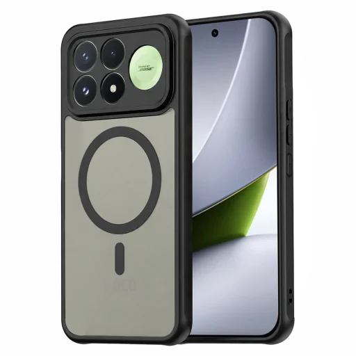 Xiaomi Poco F9 Pro čierne Techsuit HaloFrost II MagSafe puzdro - 1