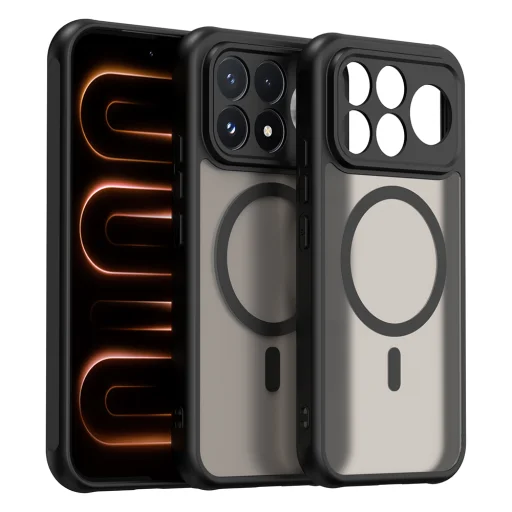 Xiaomi Poco F9 Pro čierne Techsuit HaloFrost II MagSafe puzdro - 3