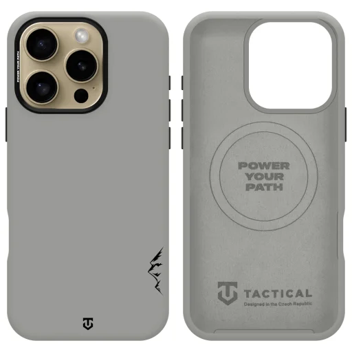  Apple iPhone 16 Pro ködszínű Tactical MagForce Velvet Smoothie 2.0 tok - 5