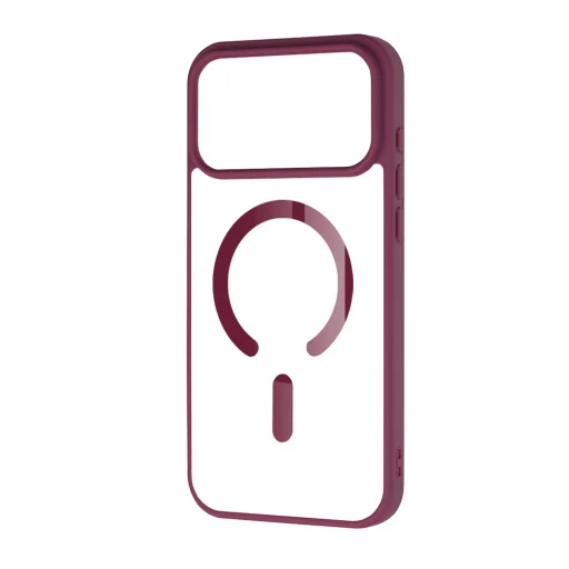 iPhone 18 Pro / iPhone 17 Pro Techsuit MagSafe Pro puzdro – tmavá čerešňa - 4