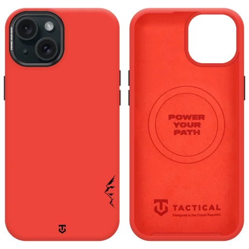 Tactical MagForce Velvet Smoothie 2.0 kryt pre Apple iPhone 15 čili červený - 5