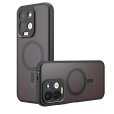 Xiaomi Redmi 17 4G / Redmi 17 5G matné čierne puzdro Techsuit PureFrost MagSafe