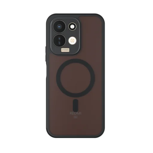 Xiaomi Redmi 17 4G / Redmi 17 5G matné čierne puzdro Techsuit PureFrost MagSafe - 2