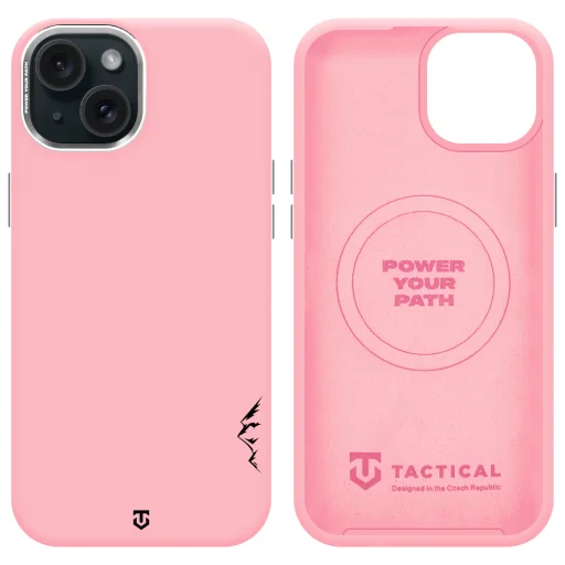 Apple iPhone 15 ružové puzdro Tactical MagForce Velvet Smoothie 2.0 - 6