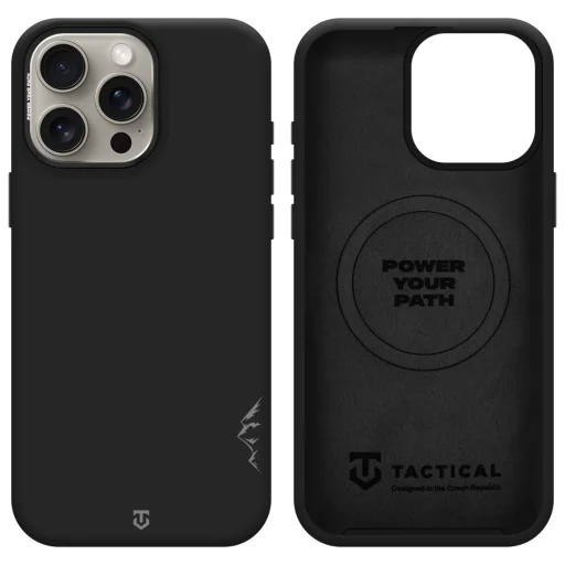 Apple iPhone 15 Pro Max asfaltovo sivé Tactical MagForce Velvet Smoothie 2.0 puzdro - 5