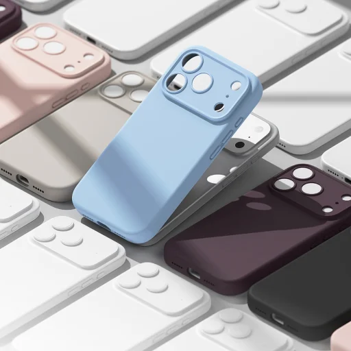 iPhone 18 Pro Ringke MagSafe silikónové puzdro, tmavočerešňové - 4