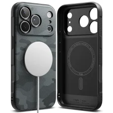 iPhone 18 Pro / iPhone 17 Pro čierne maskáčové puzdro Ringke Onyx MagSafe