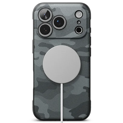 iPhone 18 Pro / iPhone 17 Pro čierne maskáčové puzdro Ringke Onyx MagSafe - 3