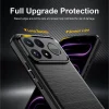 Xiaomi Poco F9 Pro Techsuit Carbon Silicone nárazuvzdorné puzdro, čierne thumbnail