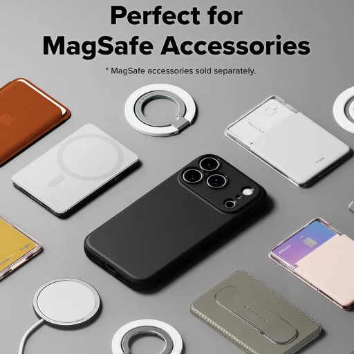 iPhone 18 Pro / iPhone 17 Pro čierne puzdro Ringke Onyx MagSafe - 5