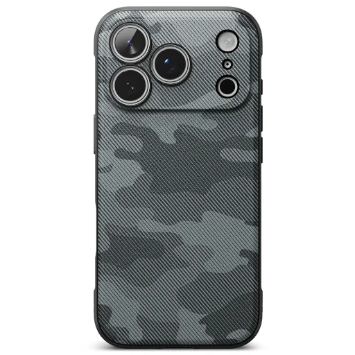 Čierne maskáčové puzdro Ringke Onyx pre iPhone 18 Pro a iPhone 17 Pro - 4