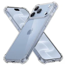 Priehľadné, nárazuvzdorné silikónové puzdro Techsuit pre iPhone 18 Pro a iPhone 17 Pro