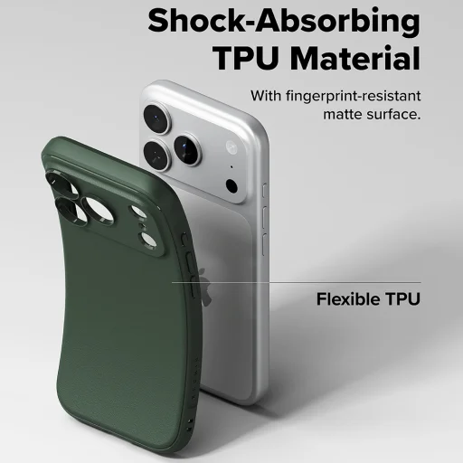 iPhone 18 Pro / iPhone 17 Pro tmavozelené puzdro Ringke Onyx - 6