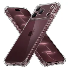 iPhone 18 Pro Max / iPhone 17 Pro Max Techsuit priesvitný, nárazuvzdorný silikónový kryt