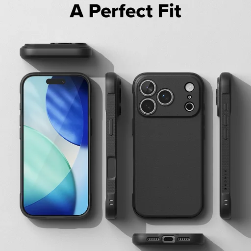 iPhone 18 Pro / iPhone 17 Pro čierne puzdro Ringke Onyx - 7