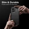 Xiaomi Redmi Note 17 4G / Redmi Note 17 5G čierne Techsuit Carbon Silicone nárazuvzdorné puzdro thumbnail