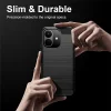 Xiaomi Redmi 17C 5G čierne Techsuit Carbon Silicone nárazuvzdorné puzdro thumbnail