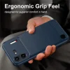 Nothing Phone (4b) modré nárazuvzdorné puzdro Techsuit Carbon Silicone thumbnail