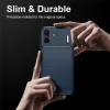 Nothing Phone (4b) modré nárazuvzdorné puzdro Techsuit Carbon Silicone thumbnail