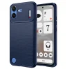 Nothing Phone (4b) modré nárazuvzdorné puzdro Techsuit Carbon Silicone thumbnail