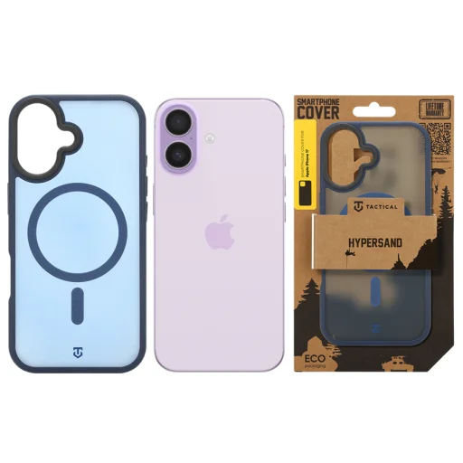 Apple iPhone 17 tmavomodré puzdro Tactical MagForce Hypersand - 6