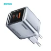 BWOO BO-CDA237 30 W GaN sieťová nabíjačka s konektorom USB-C a USB-A, sivá thumbnail
