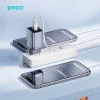 BWOO BO-CDA239 45 W GaN sieťová nabíjačka s dvoma portmi USB-C, sivá thumbnail