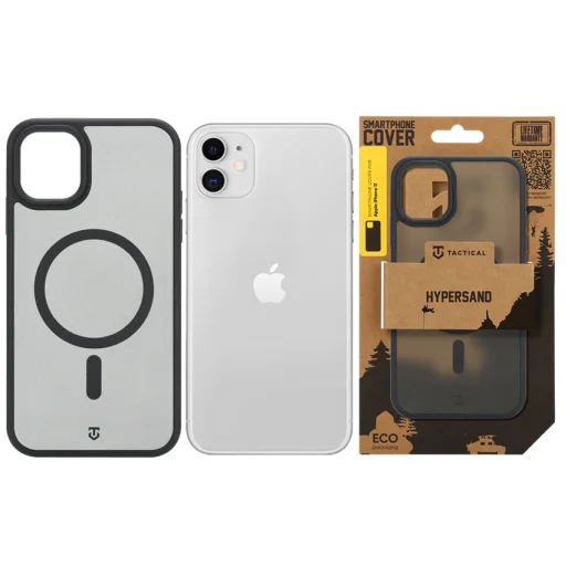 Apple iPhone 11 asfaltovo sivé puzdro Tactical MagForce Hypersand kompatibilné s MagSafe - 6