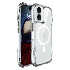  iPhone 18 Pro és iPhone 17 Pro készülékhez való ROAR Slim Defender átlátszó, MagSafe-kompatibilis tok