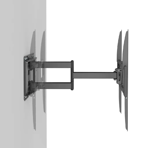 HOME LCDH50105FM nástenný držiak na TV, pre veľkosť obrazovky 50-105", max. nosnosť 75 kg, FULL MOTION, vrátane upevňovacích prvkov - 4