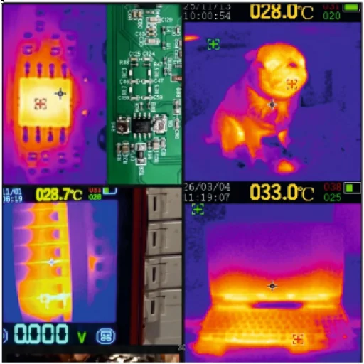 HOME SMAIRCAMPRO termovízny multimeter, termovízne snímky s vysokým rozlíšením, automatický multimeter, pripojenie k počítaču, pre profesionálne a hobby použitie. - 8