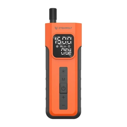 Etenwolf C2 akkumulátoros autós légkompresszor, 10,34 bar, 4000 mAh - 2