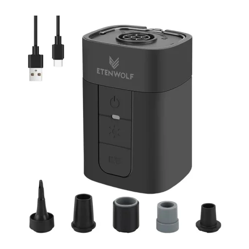 Etenwolf AIR 5 PRO elektromos pumpa, 10 400 mAh, fekete - 2