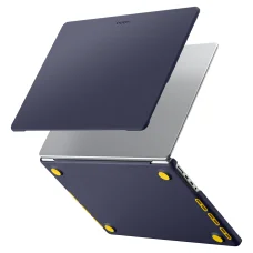 MacBook Pro 14" (2021, 2023, 2024, 2025, 2026) puzdro Spigen Nano Pop (ACS11271) – čučoriedkovo modrá – tmavomodrá