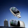 Yesido KM29 vezeték nélküli CarPlay adapter, USB-C, szürke thumbnail