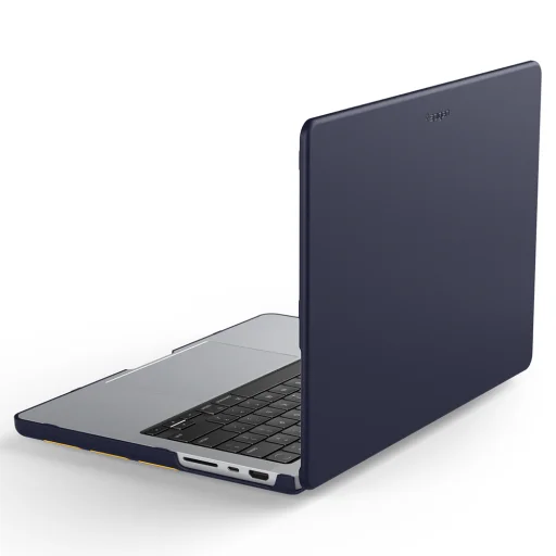 MacBook Pro 16″ (2021/2023/2024/2026) čučoriedkovo modré – tmavomodré ochranné puzdro Spigen Nano Pop (ACS11274) - 5