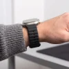 Apple Watch 8/9/10/11/12/SE/Ultra 44/45/46/49 mm čierny remienok Tech-Protect Silicone Line thumbnail