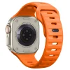 Apple Watch 8/9/10/11/12/SE/Ultra (44/45/46/49 mm) Tech-Protect Silicone Line oranžový remienok thumbnail