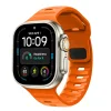 Apple Watch 8/9/10/11/12/SE/Ultra (44/45/46/49 mm) Tech-Protect Silicone Line oranžový remienok thumbnail