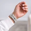 Apple Watch 8/9/10/11/12/SE/Ultra 44/45/46/49 mm mesačne sivý Tech-Protect Silicone Line remienok thumbnail