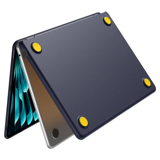 MacBook Air 13" (2026/2025/2024/2022) puzdro Spigen Nano Pop (ACS11268), čučoriedkovo modrá – tmavomodrá - 5
