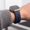 Remienok Tech-Protect Silicone Line TPU pre modely Apple Watch 8/9/10/11/12/SE/Ultra, 44/45/46/49 mm, atlantická modrá thumbnail