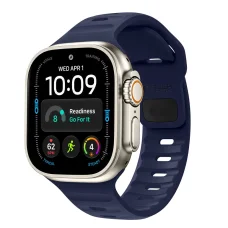 Remienok Tech-Protect Silicone Line TPU pre modely Apple Watch 8/9/10/11/12/SE/Ultra, 44/45/46/49 mm, atlantická modrá